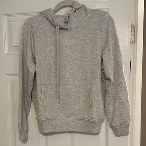 90 Degree By Reflex Women’s Light Heather Gray Hooded Pullover